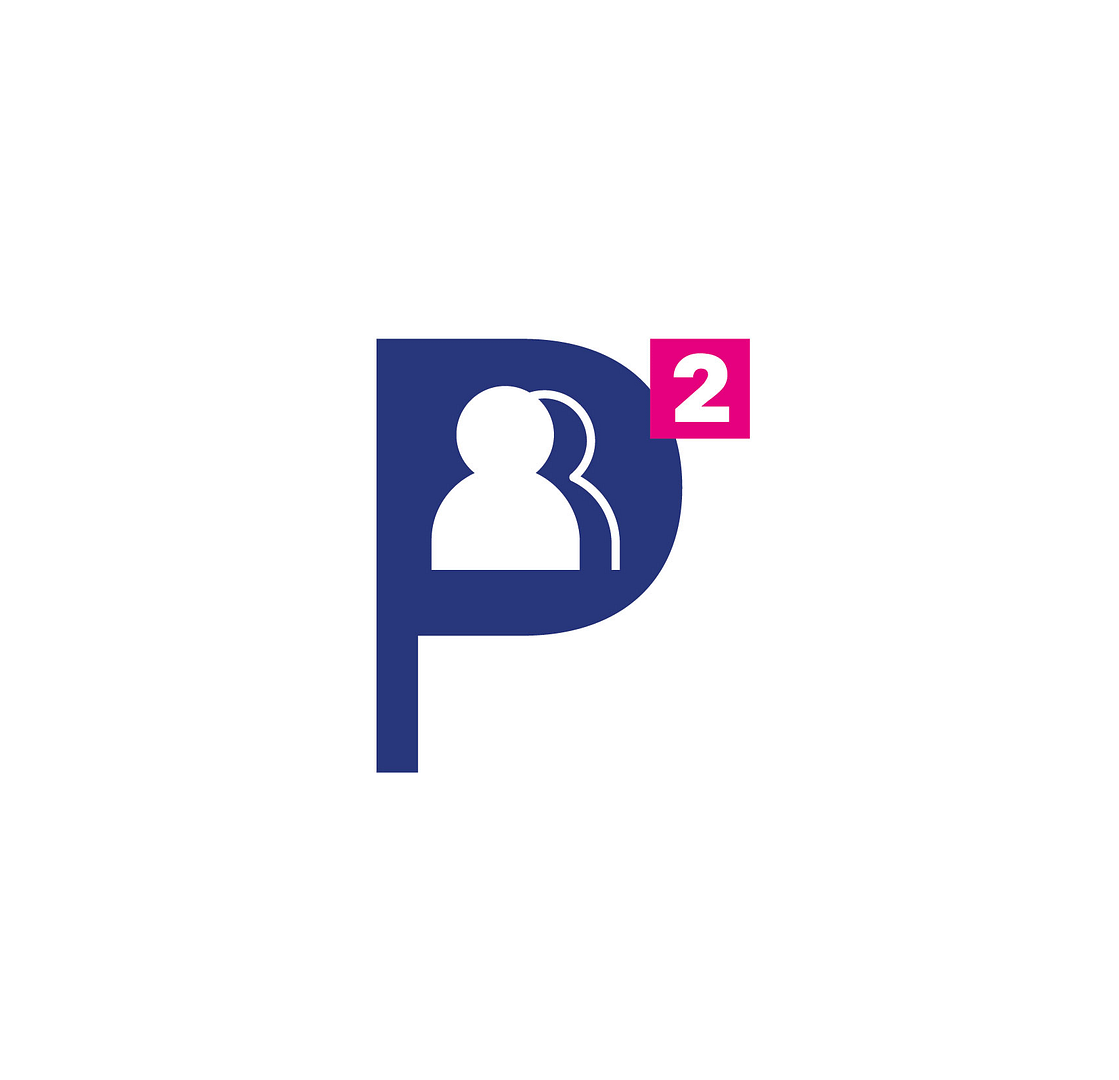 P2HR brandmark logo design