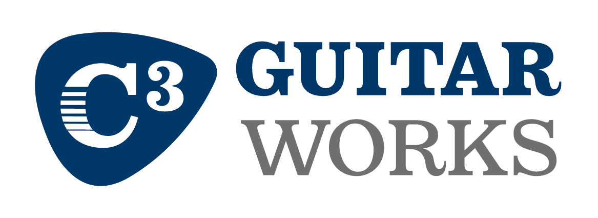 C3 Guitar Works logo by Louise Maggs Design