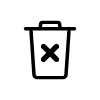 Right to erasure icon
